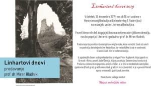 Linhartovi dnevi 2019